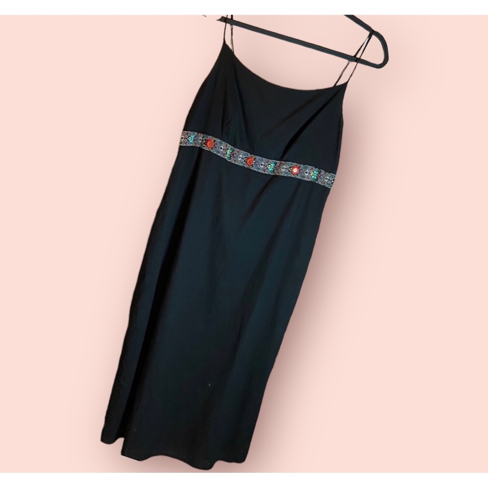 Wanted Clothing 90s Camisole Dress Embroidered